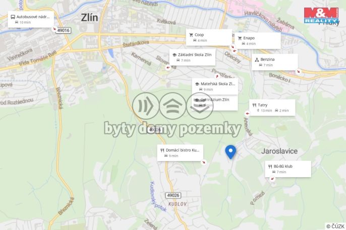 Prodej, Pozemek k bydlení, Zlín