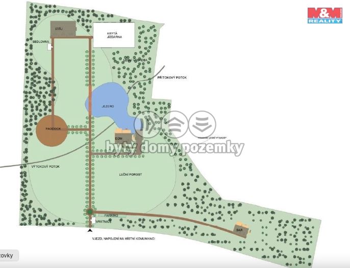 Prodej, Komerční pozemky, Odolena Voda