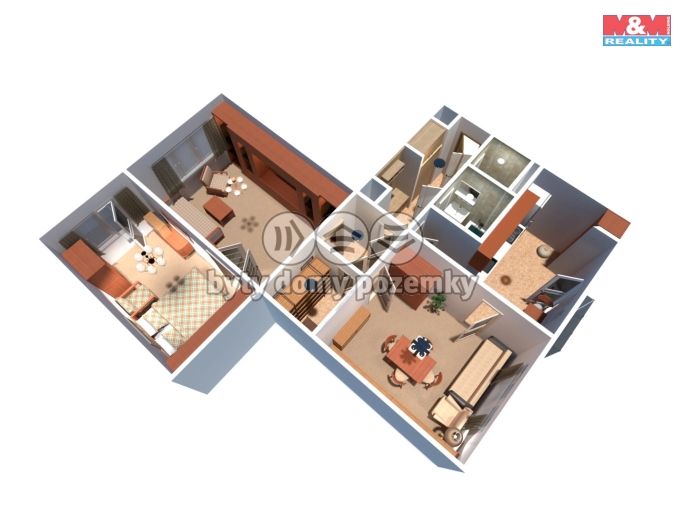 Prodej, Byt 3+1, Praha