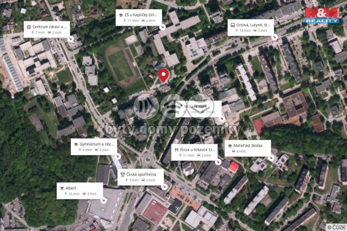 Prodej, Byt 1+1, Orlová