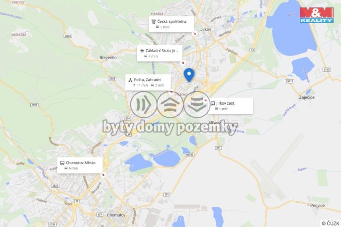 Prodej, Byt 3+1, Chomutov