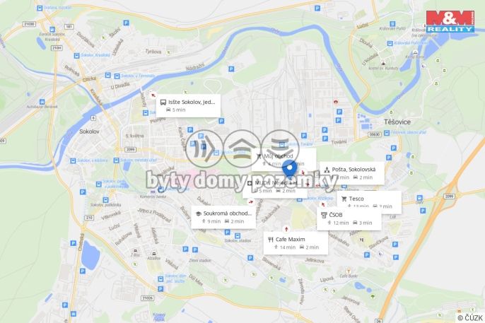 Prodej, Byt 2+1, Sokolov