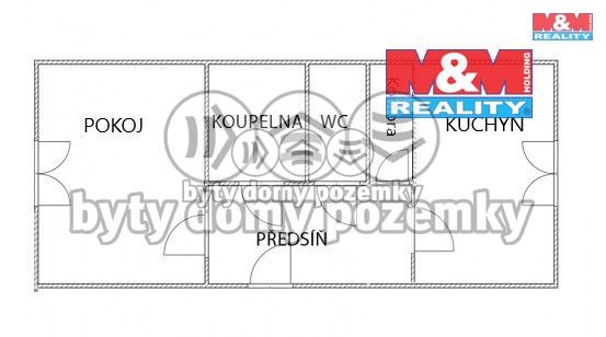 Pronájem, Byt 1+1, Karlovy Vary