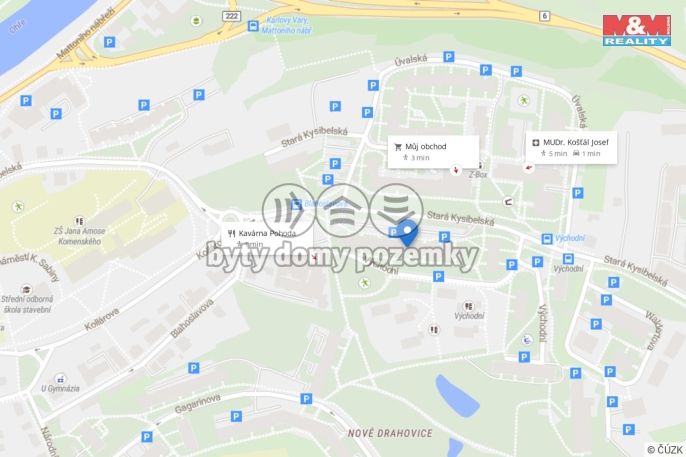 Pronájem, Byt 1+kk, Karlovy Vary