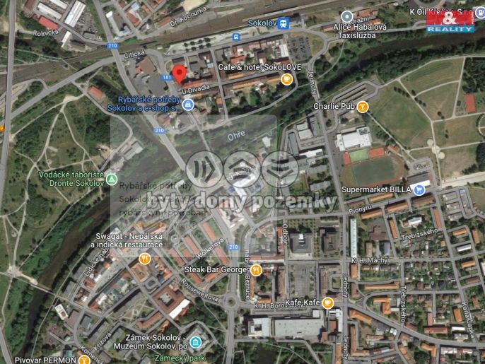 Pronájem, Byt 1+1, Sokolov