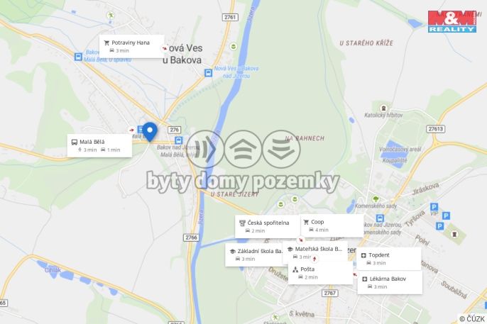 Prodej, Byt 2+1, Bakov nad Jizerou