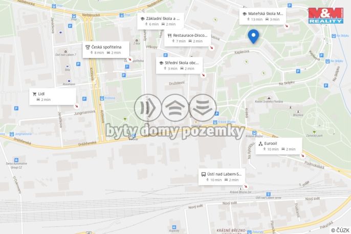 Prodej, Byt 3+1, Ústí nad Labem