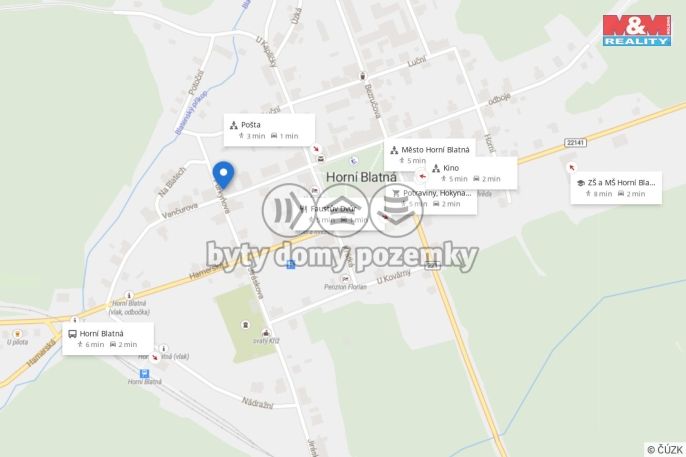 Prodej, Rodinný dům, Horní Blatná