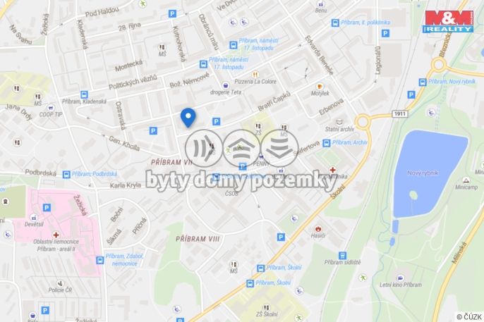 Prodej, Byt 2+1, Příbram