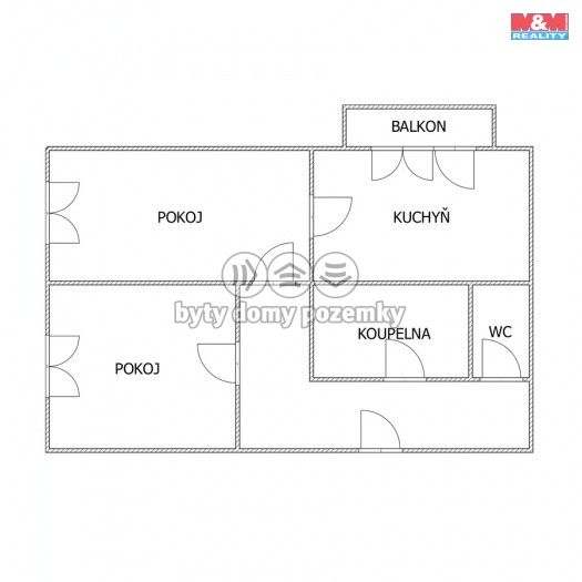 Prodej, Byt 2+1, Ostrava