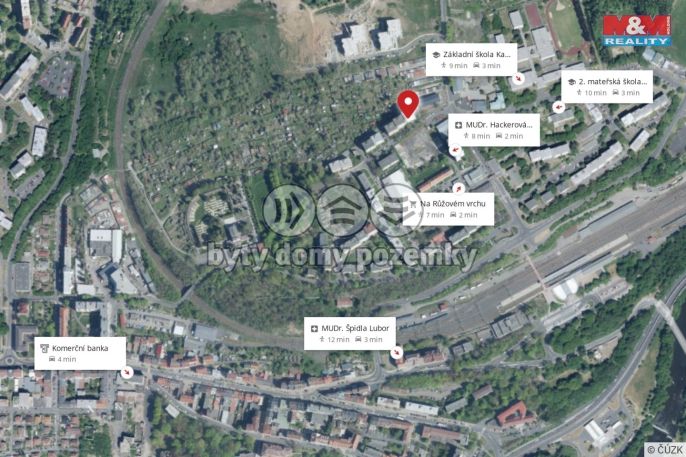 Pronájem, Byt 1+1, Karlovy Vary