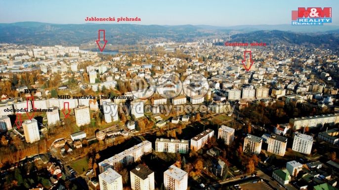 Prodej, Byt 1+kk, Jablonec nad Nisou