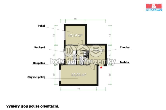 Pronájem, Byt 2+1, Plzeň