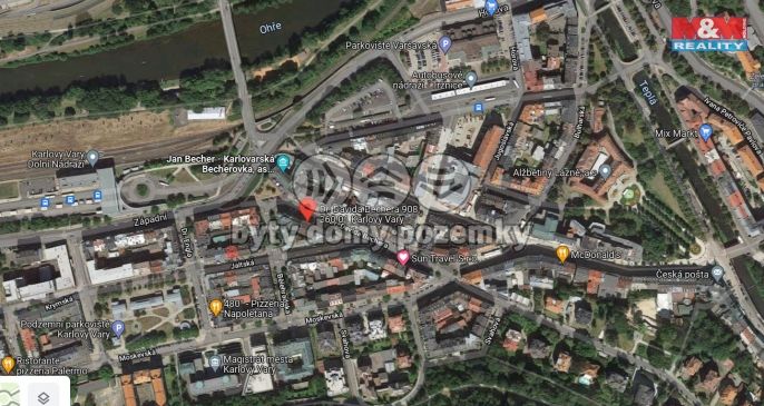 Pronájem, Obchod a služby, Karlovy Vary