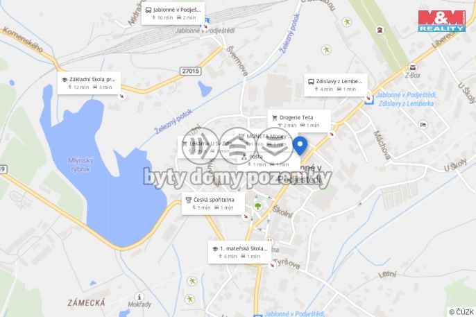 Pronájem, Byt 2+kk, Jablonné v Podještědí