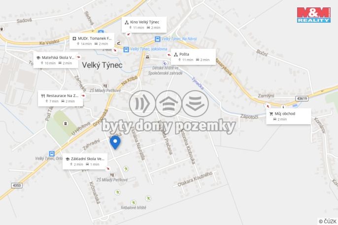 Prodej, Rodinný dům, Velký Týnec