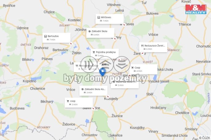 Prodej, Pozemek k bydlení, Češov