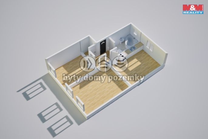 Prodej, Byt 2+1, Ústí nad Labem