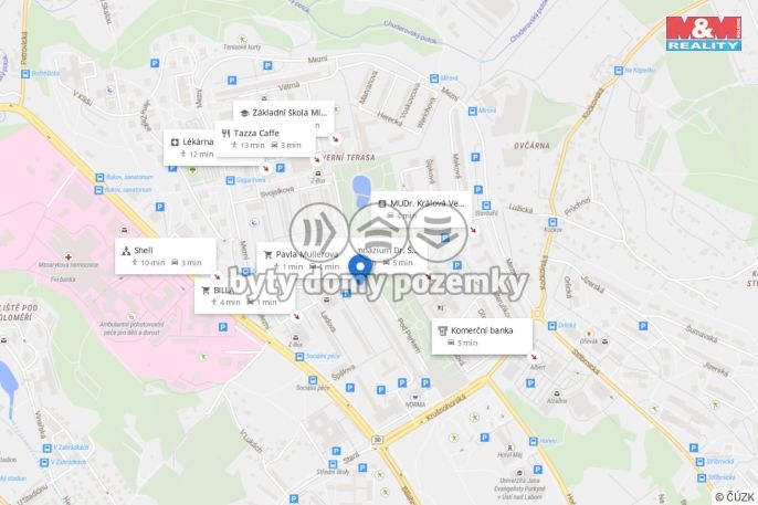 Pronájem, Byt 2+1, Ústí nad Labem