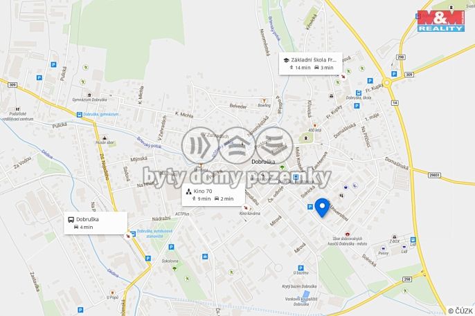 Pronájem, Byt 2+1, Dobruška