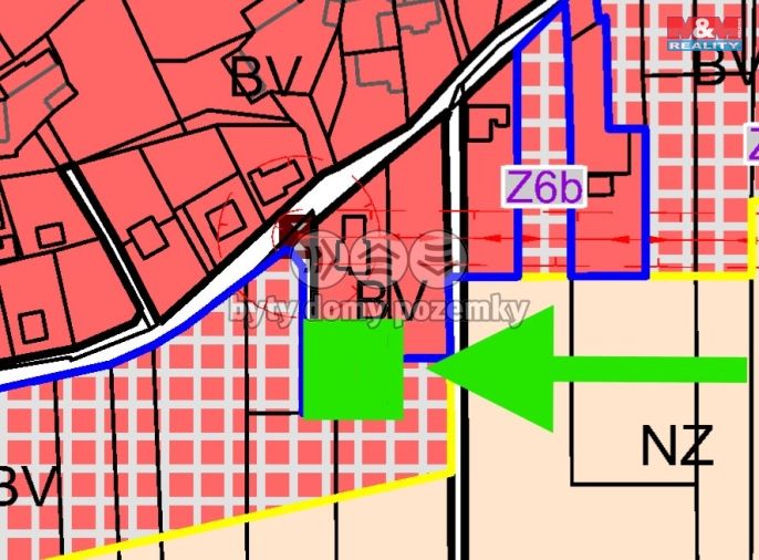 Prodej, Pozemek k bydlení, Chlístovice