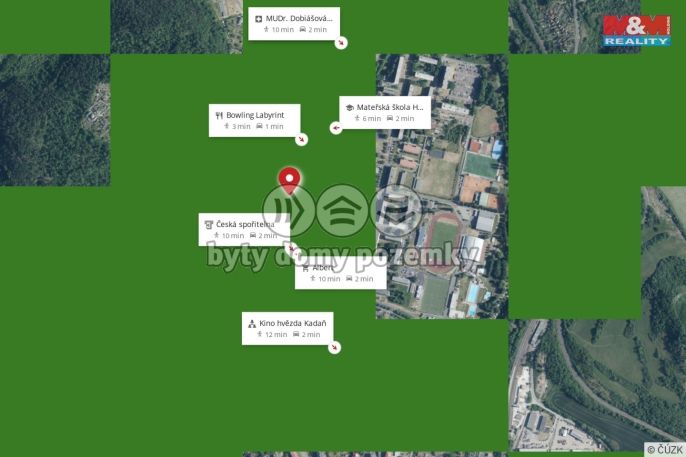 Prodej, Byt 3+1, Kadaň