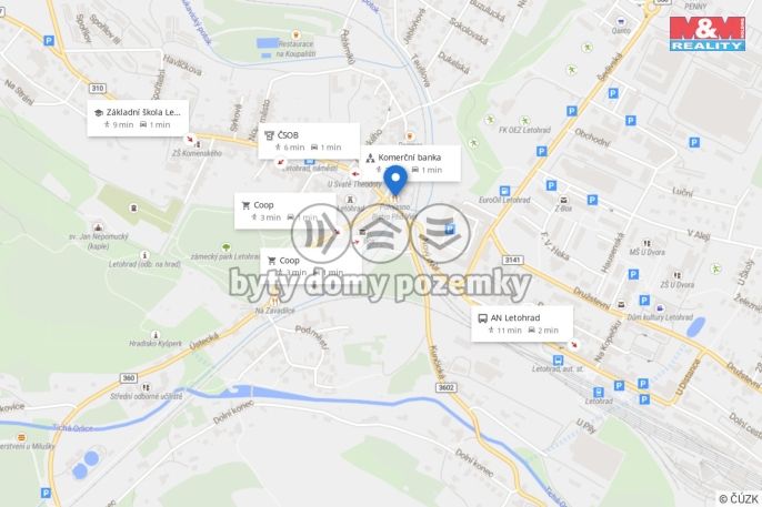 Pronájem, Byt 2+1, Letohrad