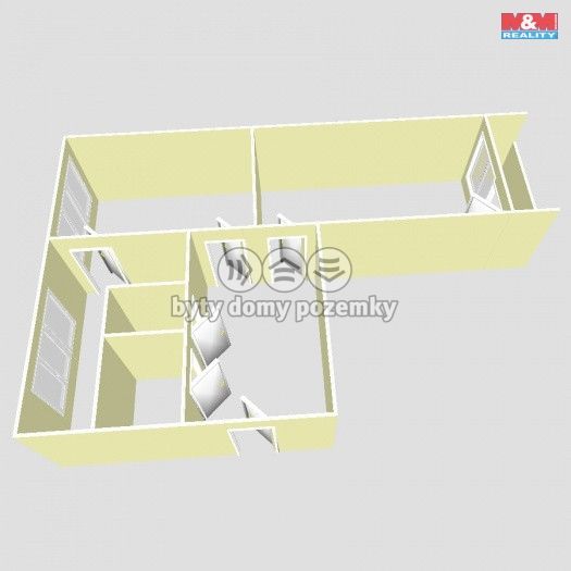 Pronájem, Byt 2+1, Hradec Králové