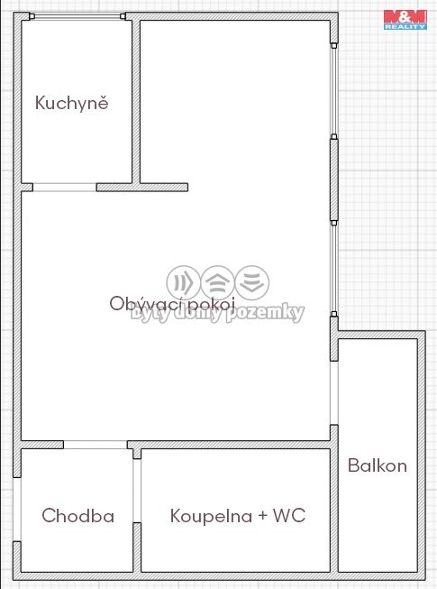 Pronájem, Byt 1+1, Kostelec nad Černými lesy
