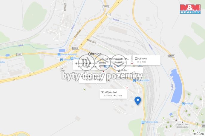 Prodej, Byt 4+1, Obrnice