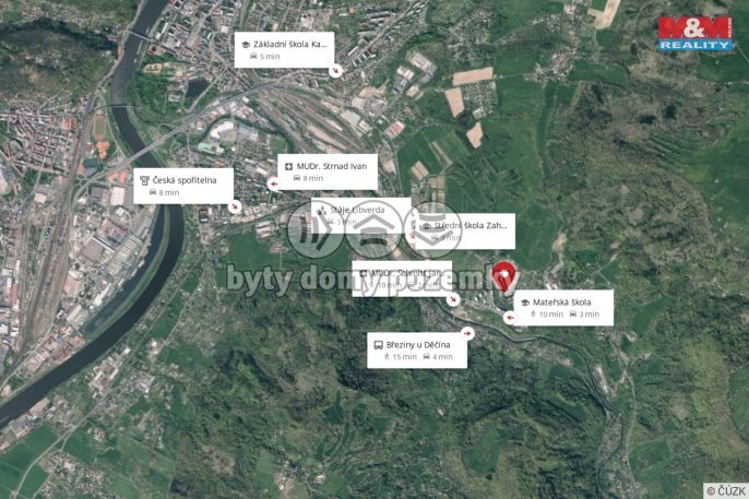 Prodej, Pozemek k bydlení, Děčín