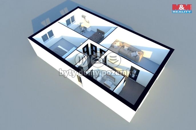 Prodej, Byt 3+1, Žlutice