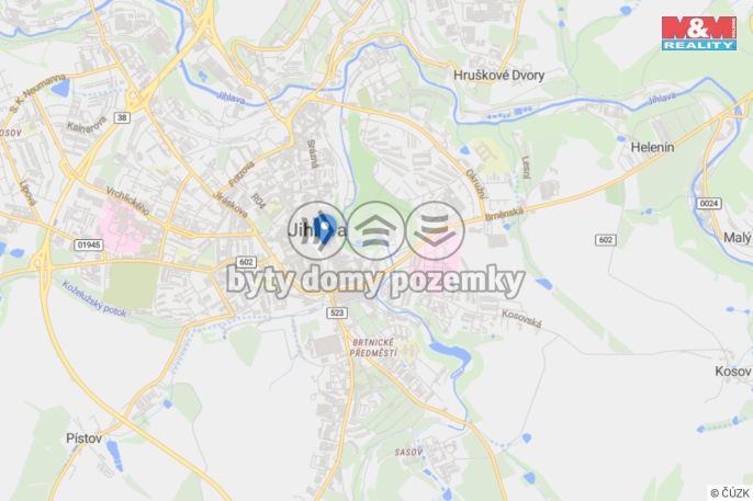 Prodej, Byt 1+1, Jihlava