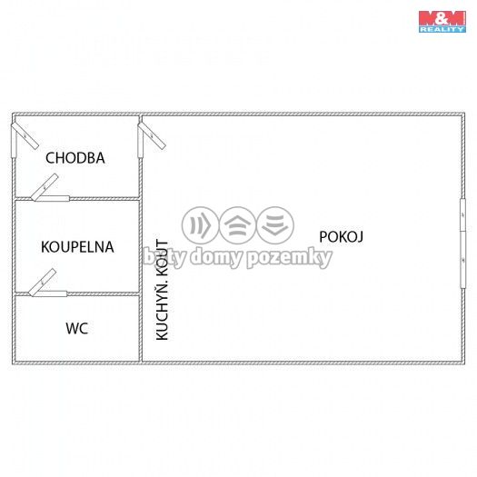 Pronájem, Byt 1+kk, Kopřivnice