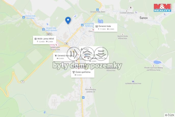 Prodej, Rodinný dům, Červená Voda