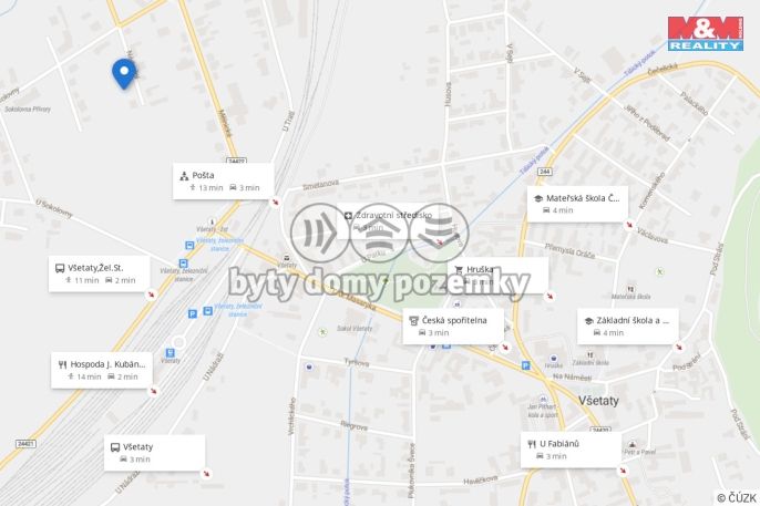 Prodej, Rodinný dům, Všetaty