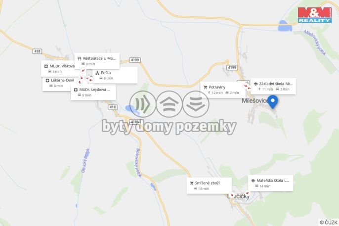Prodej, Rodinný dům, Milešovice