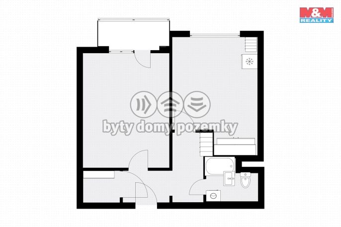 Prodej, Byt 1+1, Hradec Králové