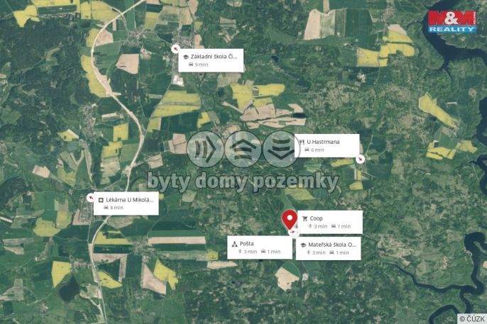 Prodej, Pozemek k bydlení, Ostrovec