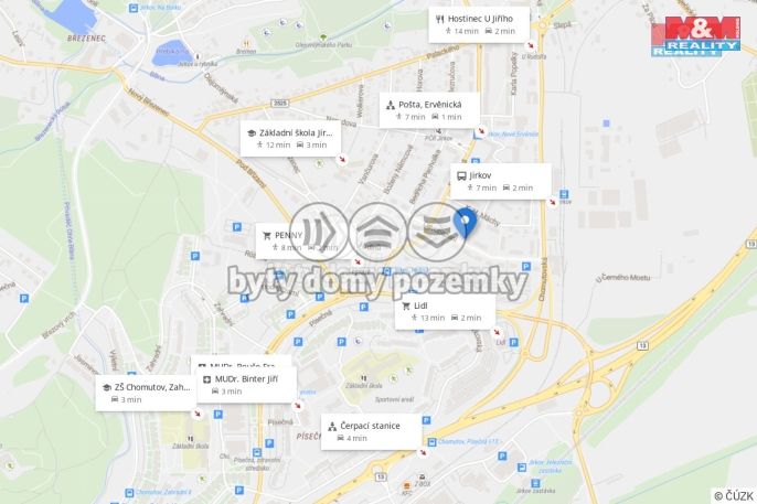Prodej, Byt 3+1, Jirkov