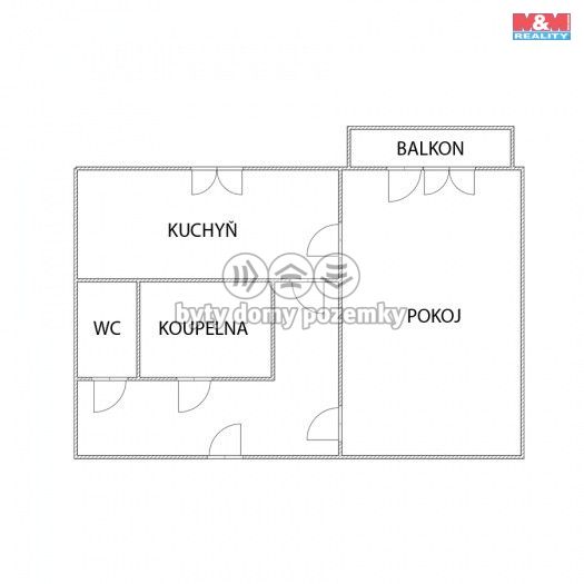 Pronájem, Byt 1+1, Ostrava