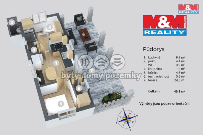 Prodej, Zahrada, Most