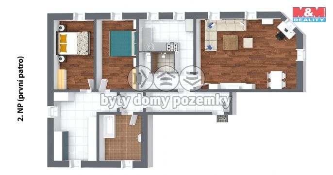 Prodej, Byt 4+1, Aš