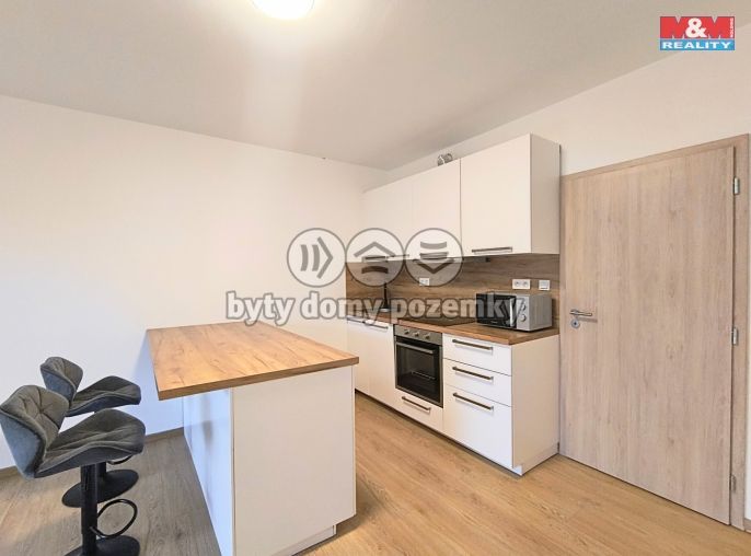 Pronájem, Byt 1+kk, Slaný