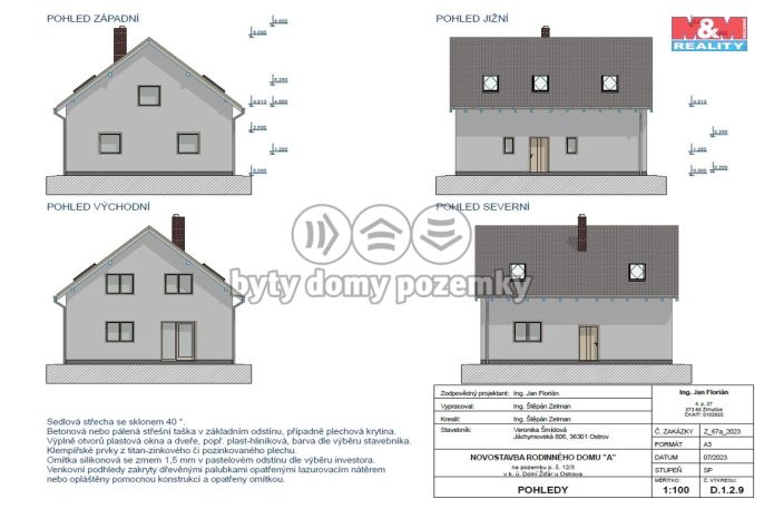 Prodej, Rodinný dům, Ostrov