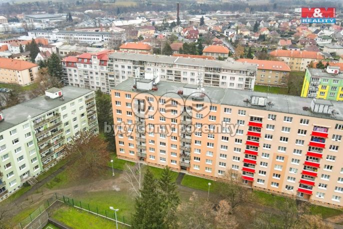 Pronájem, Byt 1+1, Rokycany