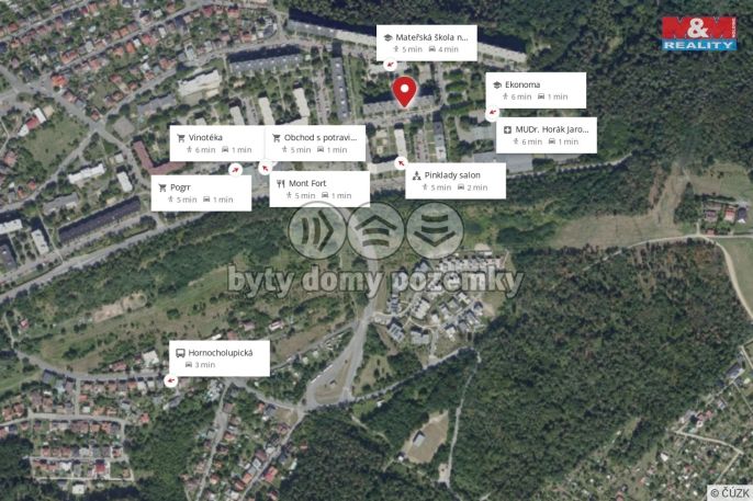 Pronájem, Byt 3+1, Praha