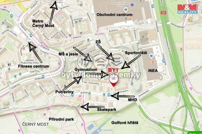 Prodej, Byt 3+1, Praha