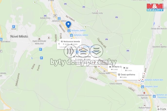 Pronájem, Byt 2+kk, Jáchymov