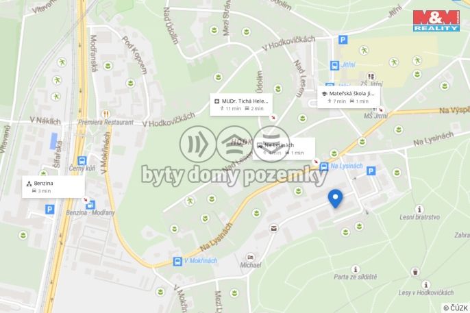 Pronájem, Byt 1+kk, Praha